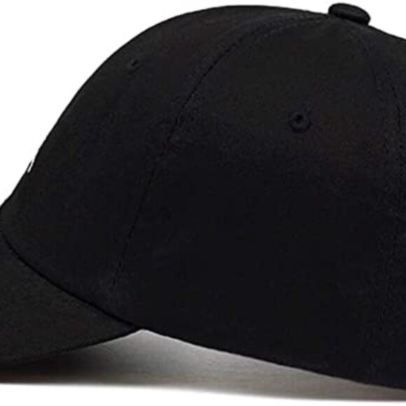 Cross Embroidered Christian Black Baseball Cap, Adjustable Hat, Mens, Womans - Picture 7 of 8